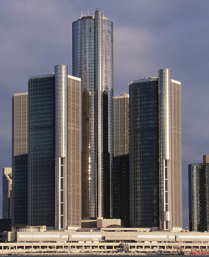 Skyscrapers in Michigan.