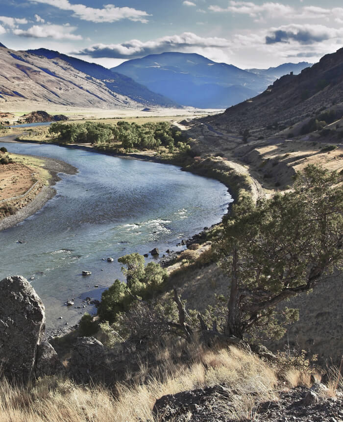 A Missouri river.