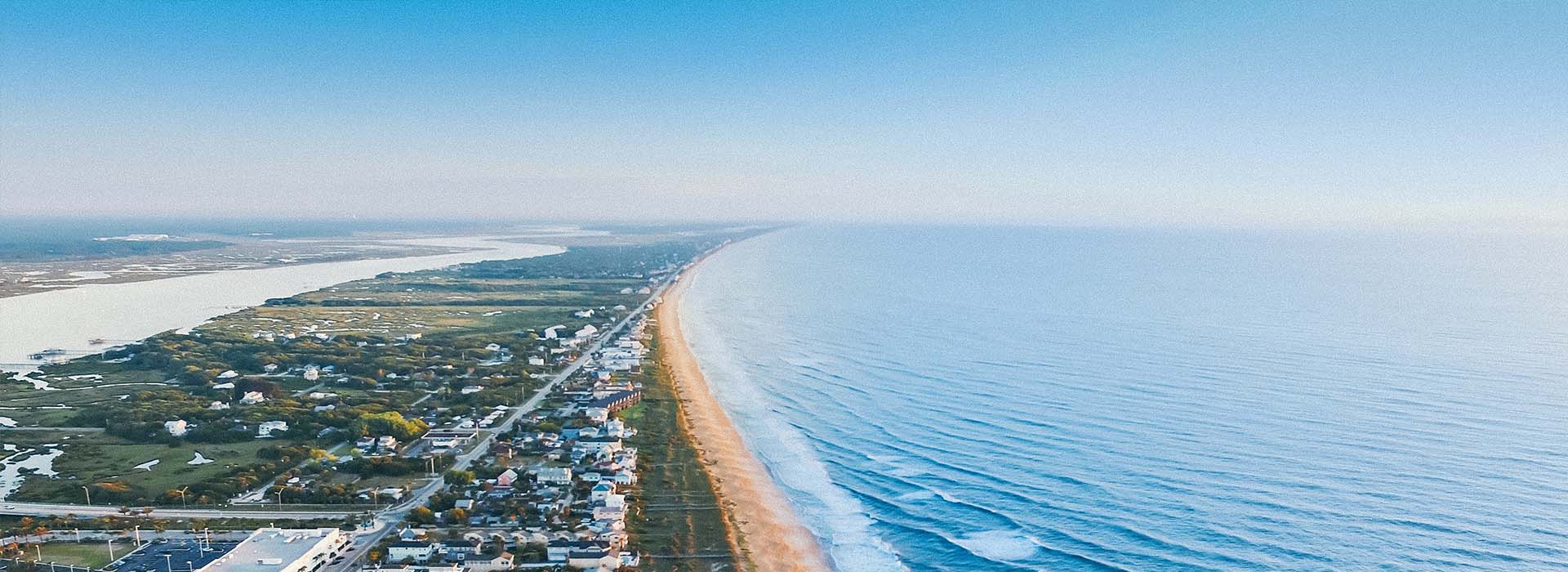 A florida coastline.