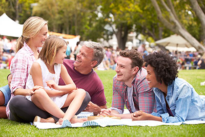 A family at an ACT Event