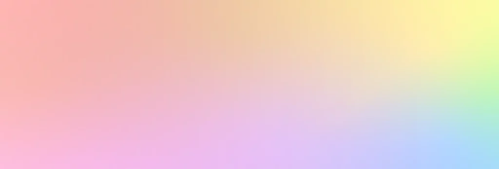 pastel rainbow gradient.