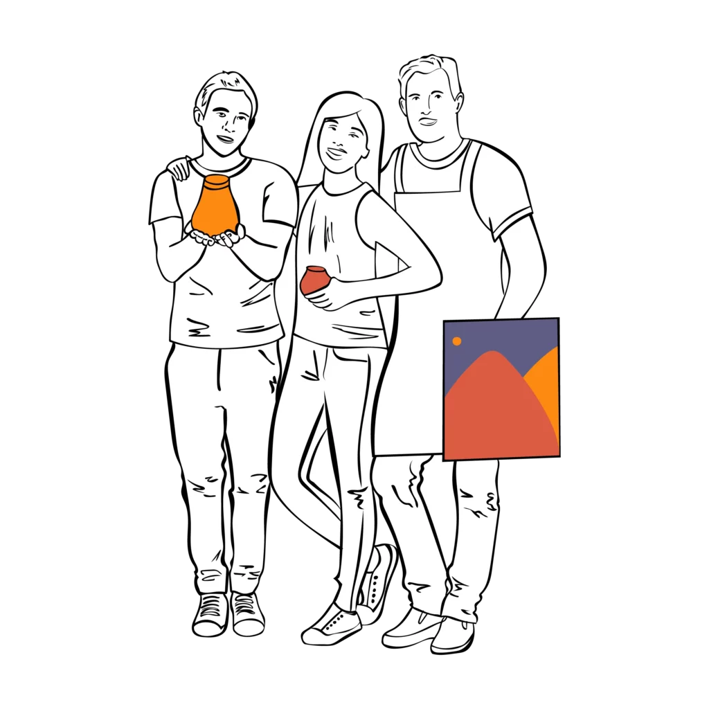 Group of Artists